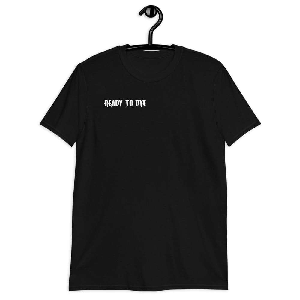 No Rest For The Wicked Front & Back Skeleton Unisex Salon T-Shirt